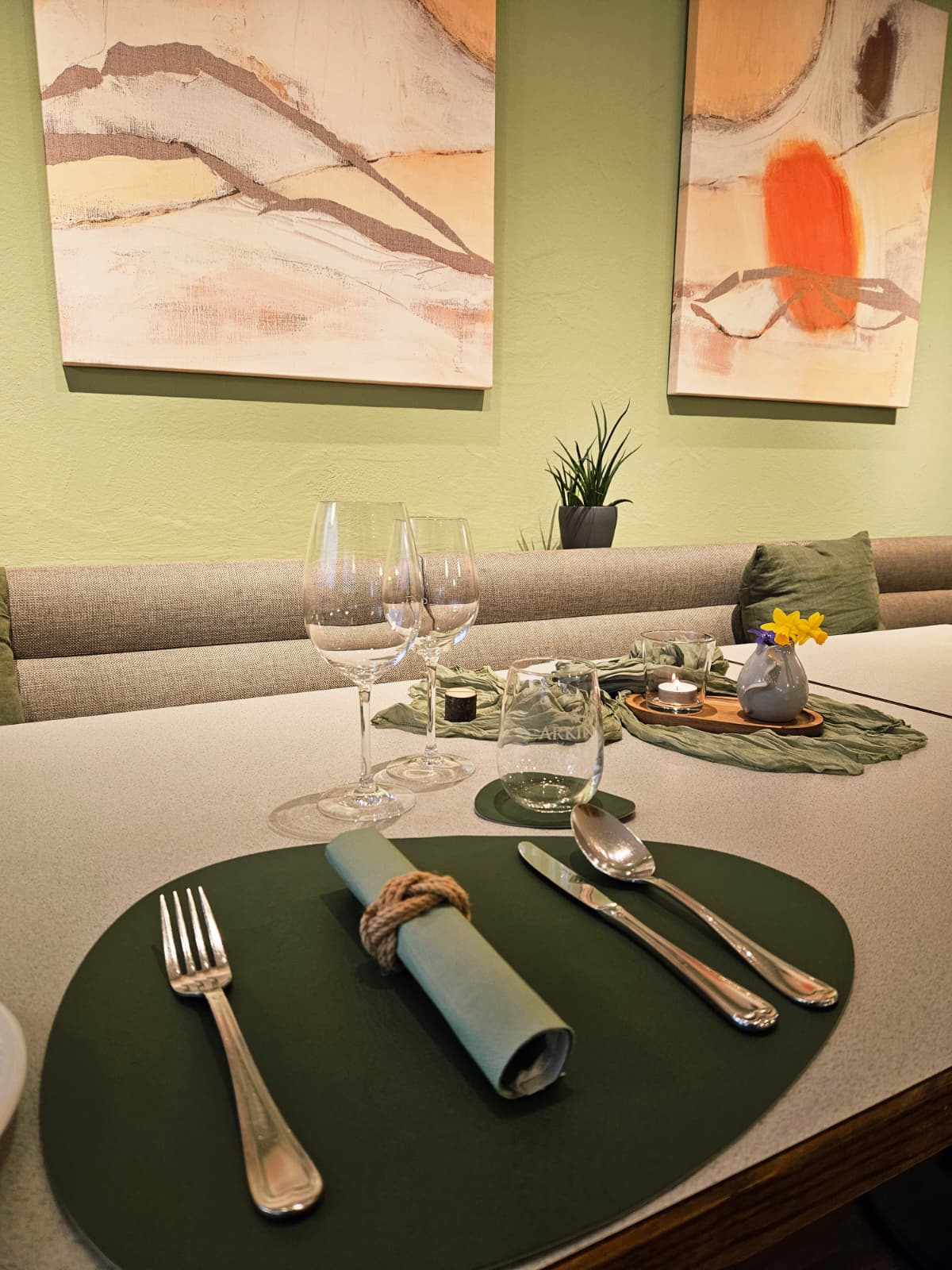 Restaurant Unterdorf Seon – Tischdeckung